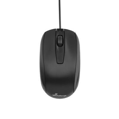 mediarange-usb-maus-3-tasten-1000-dpi-symmetrisch-schwarz image 4