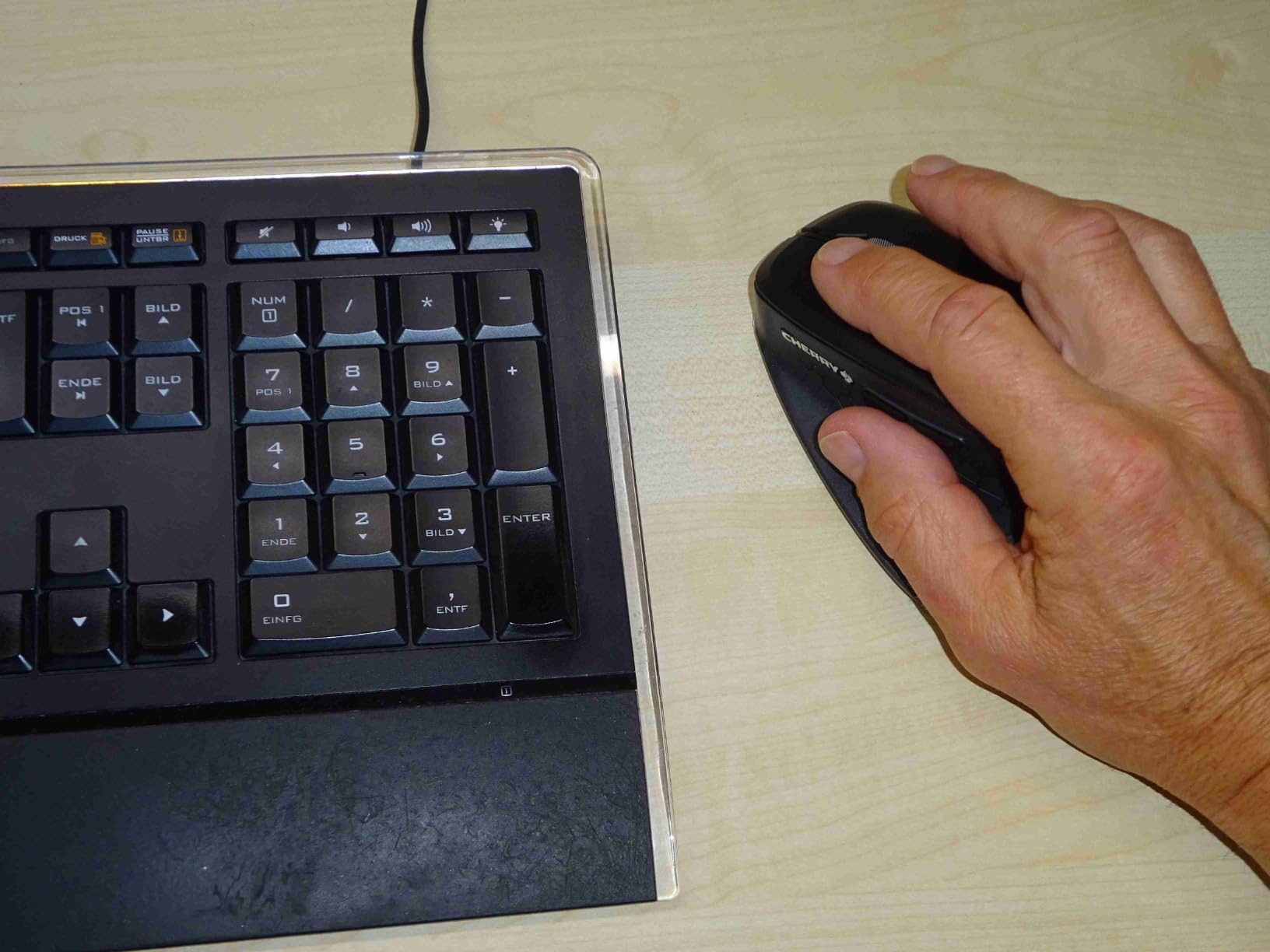 Klickgeräusch fast weg