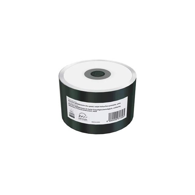 mediarange-mini-cd-r-80mm-200mb-50er-pack-inkjet-bedruckbar image 1