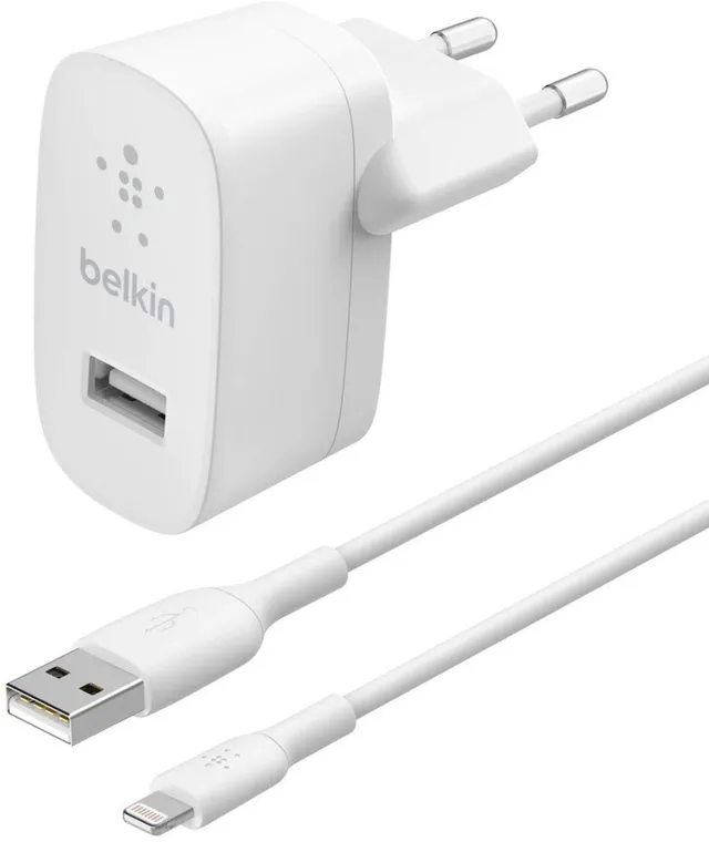 belkin-boost-charge-usb-a-netzladeger-t-12w-mit-lightning-kabel-wei image 1