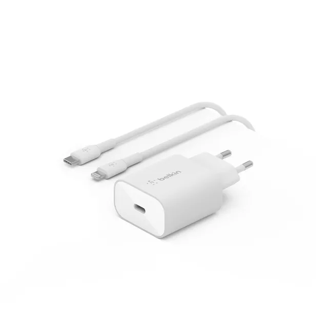 belkin-25w-usb-c-pps-ladeger-t-mit-usb-c-lightning-mfi-kabel image 1