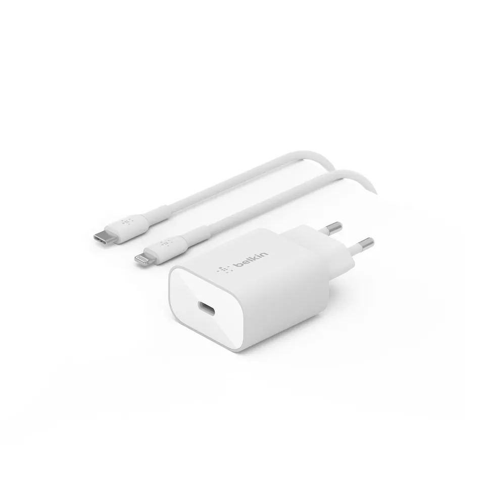 belkin-25w-usb-c-pps-ladeger-t-mit-usb-c-lightning-mfi-kabel image 1
