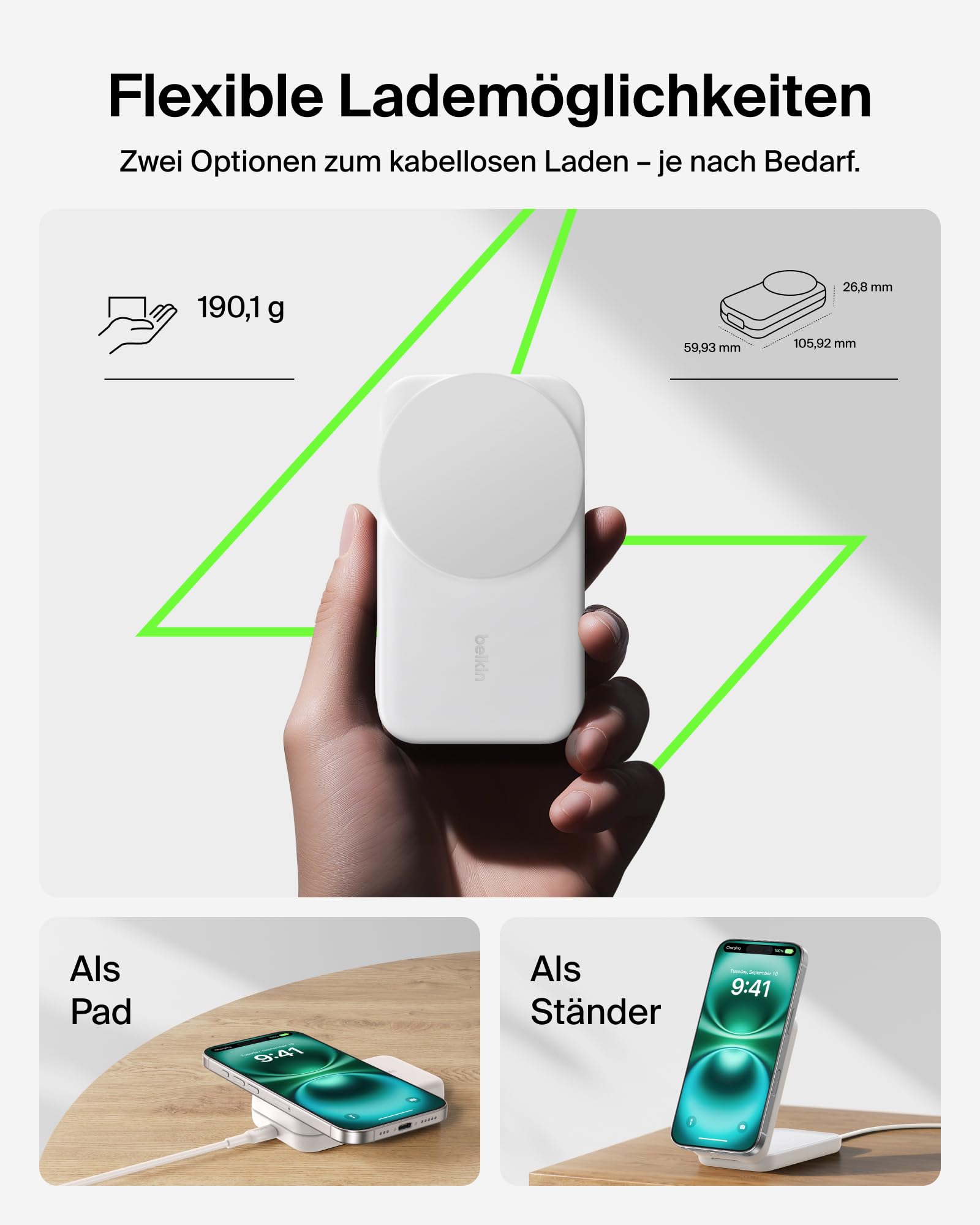 belkin-ultracharge-3-in-1-qi2-2-ladestation-25w-faltbar-wei-mit-45w-netzteil image 5