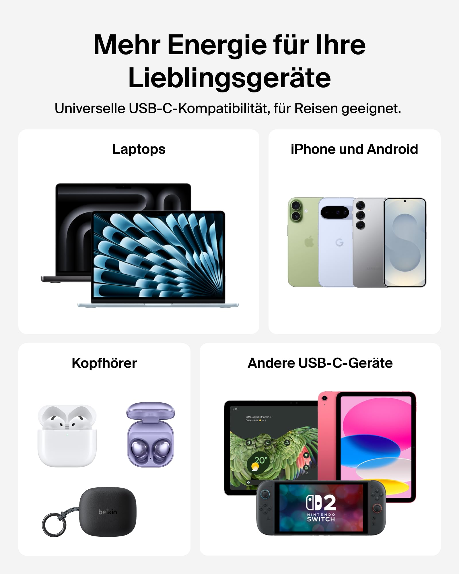 belkin-ultracharge-pro-power-bank-25000mah-158w-usb-c-laptop-schwarz image 5