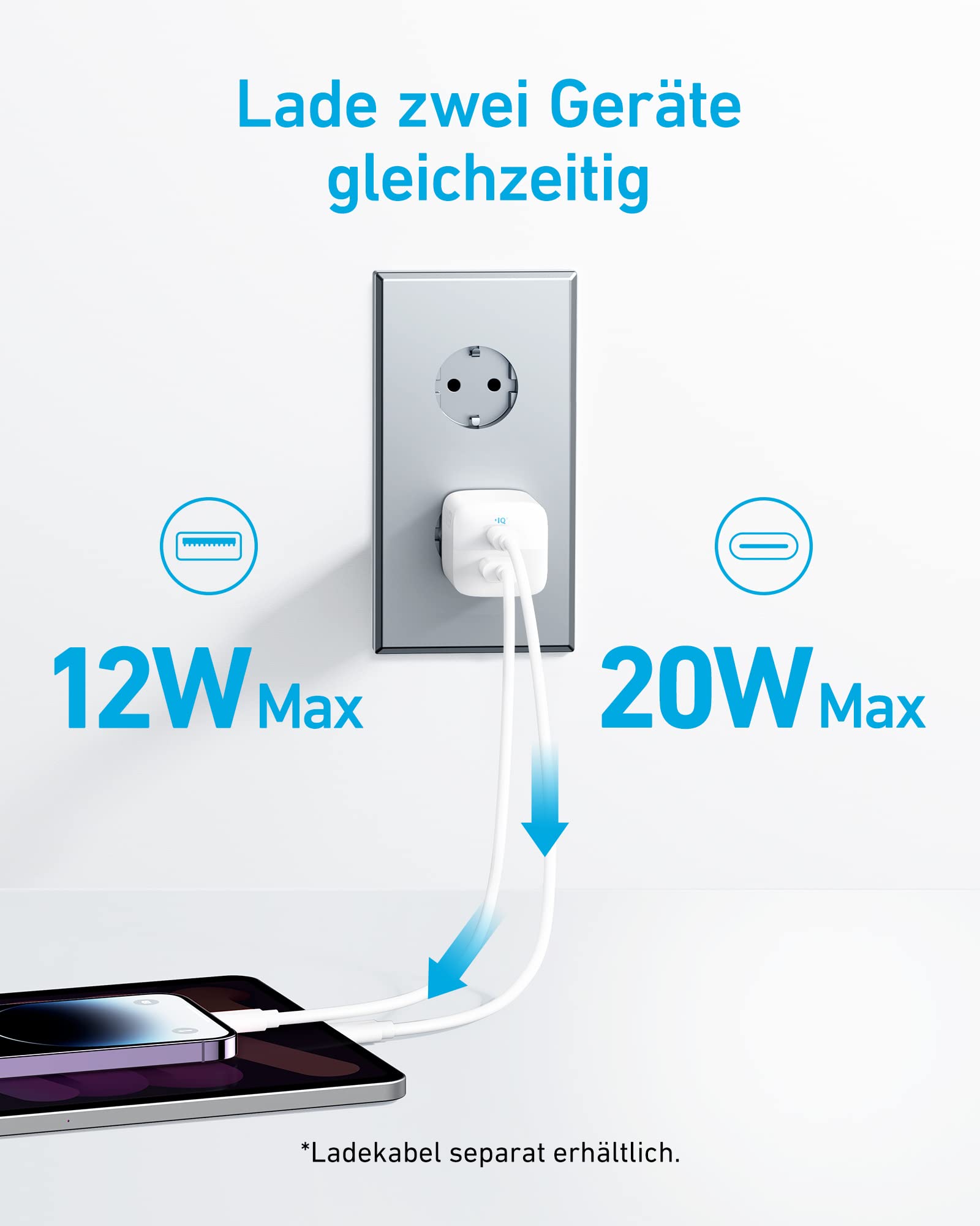 anker-323-ladeger-t-33w-2-port-usb-c-usb-a-netzteil image 3