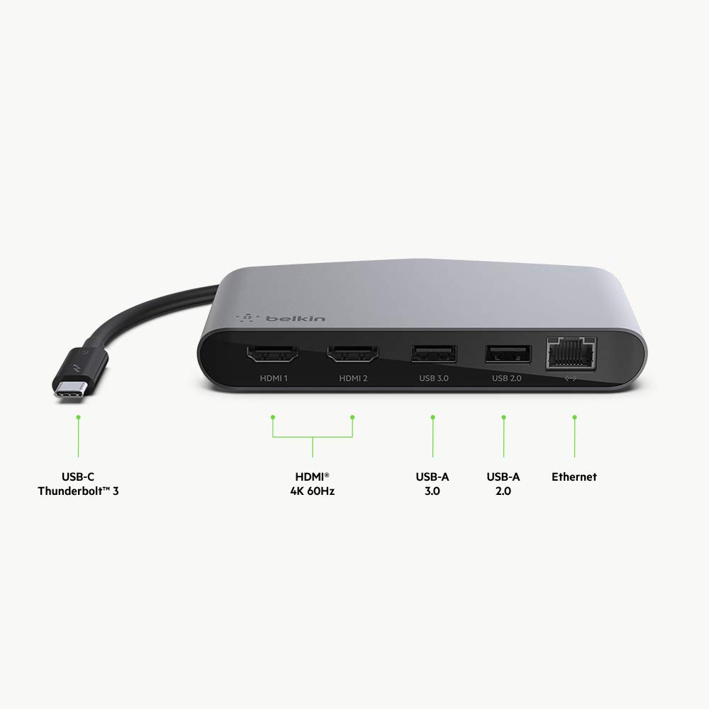 belkin-thunderbolt-3-mini-dock-mit-kabel-2x-hdmi-4k-60hz-usb-ethernet image 5
