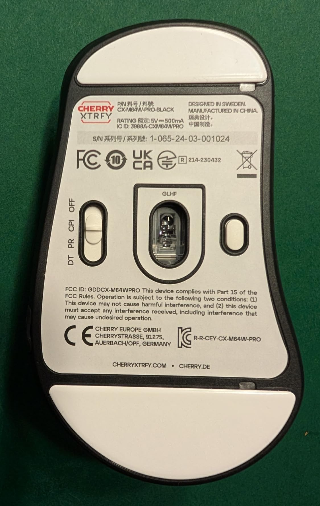 Top Sensor, Software ok