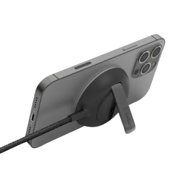 belkin-boostcharge-pro-magsafe-ladepad-15w-mit-st-nder-schwarz image 1