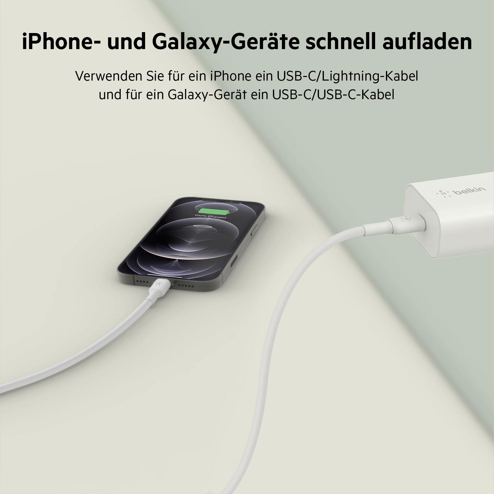 belkin-25w-usb-c-pps-ladeger-t-mit-usb-c-lightning-mfi-kabel image 3