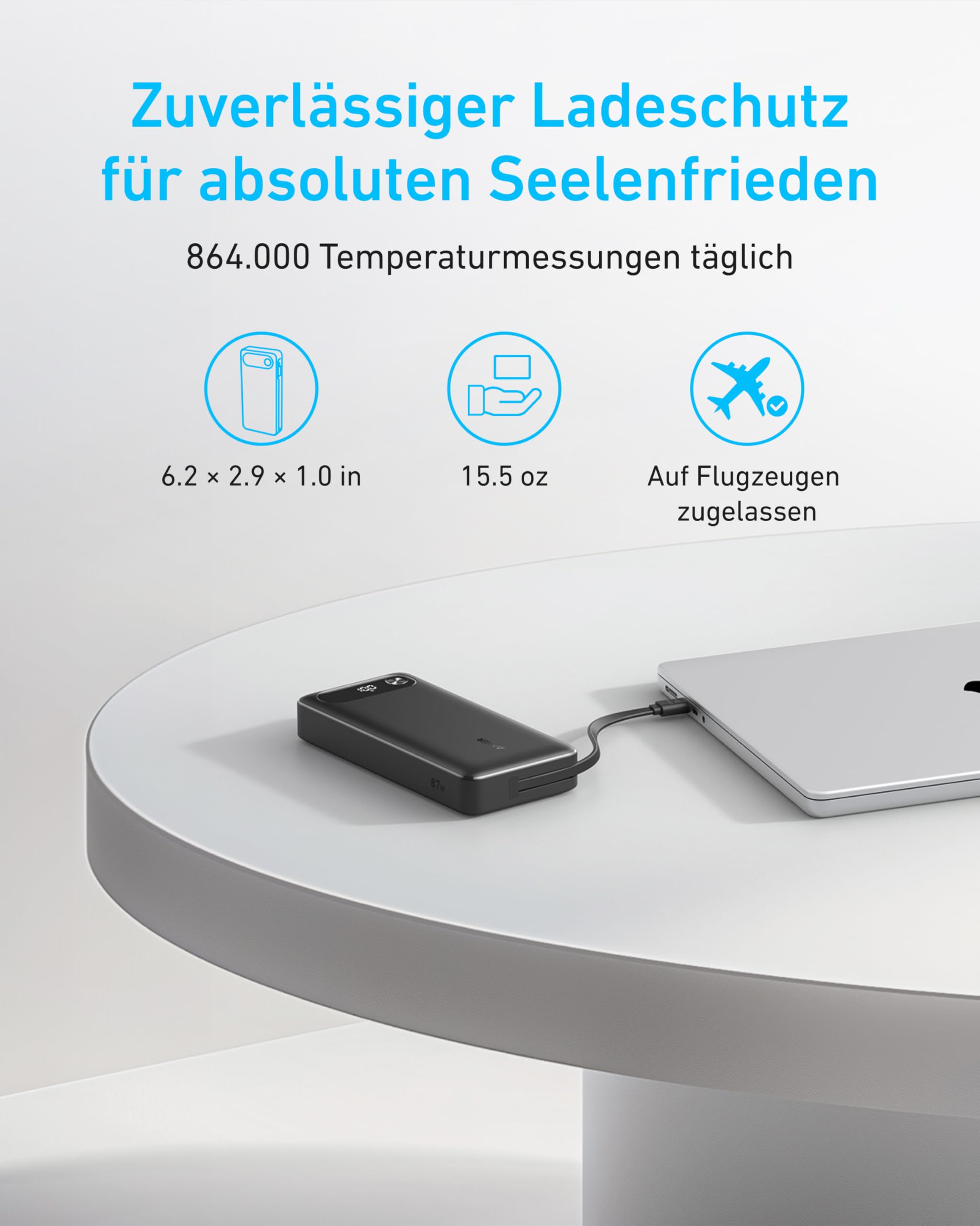 anker-powerbank-20000mah-87w-mit-integriertem-usb-c-kabel-wei image 6