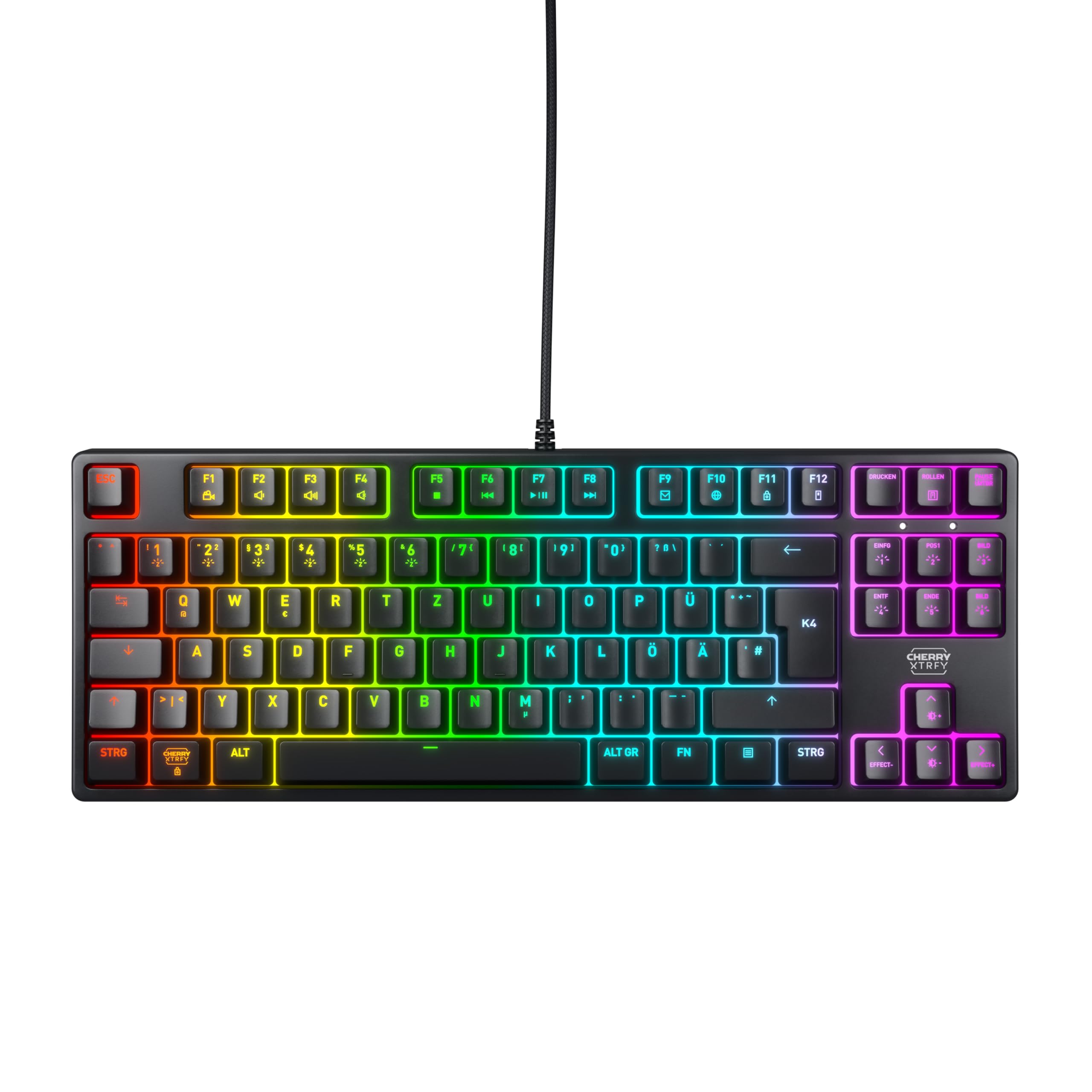 cherry-xtrfy-k4v2-tkl-gaming-tastatur-qwertz-mx2a-red-rgb-wei image 7