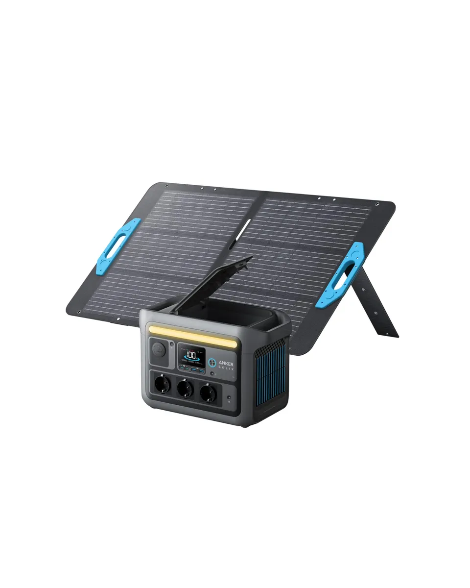 anker-solix-c800-tragbare-powerstation-768wh-1200w-mit-100w-solarpanel-und-staur image 1