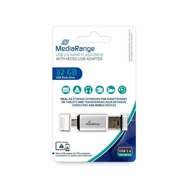 mediarange-usb-otg-speicherstick-32gb-micro-usb-combo-drive-schwarz image 1