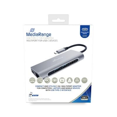 mediarange-usb-c-7-in-1-multiport-adapter-hub-silber image 4