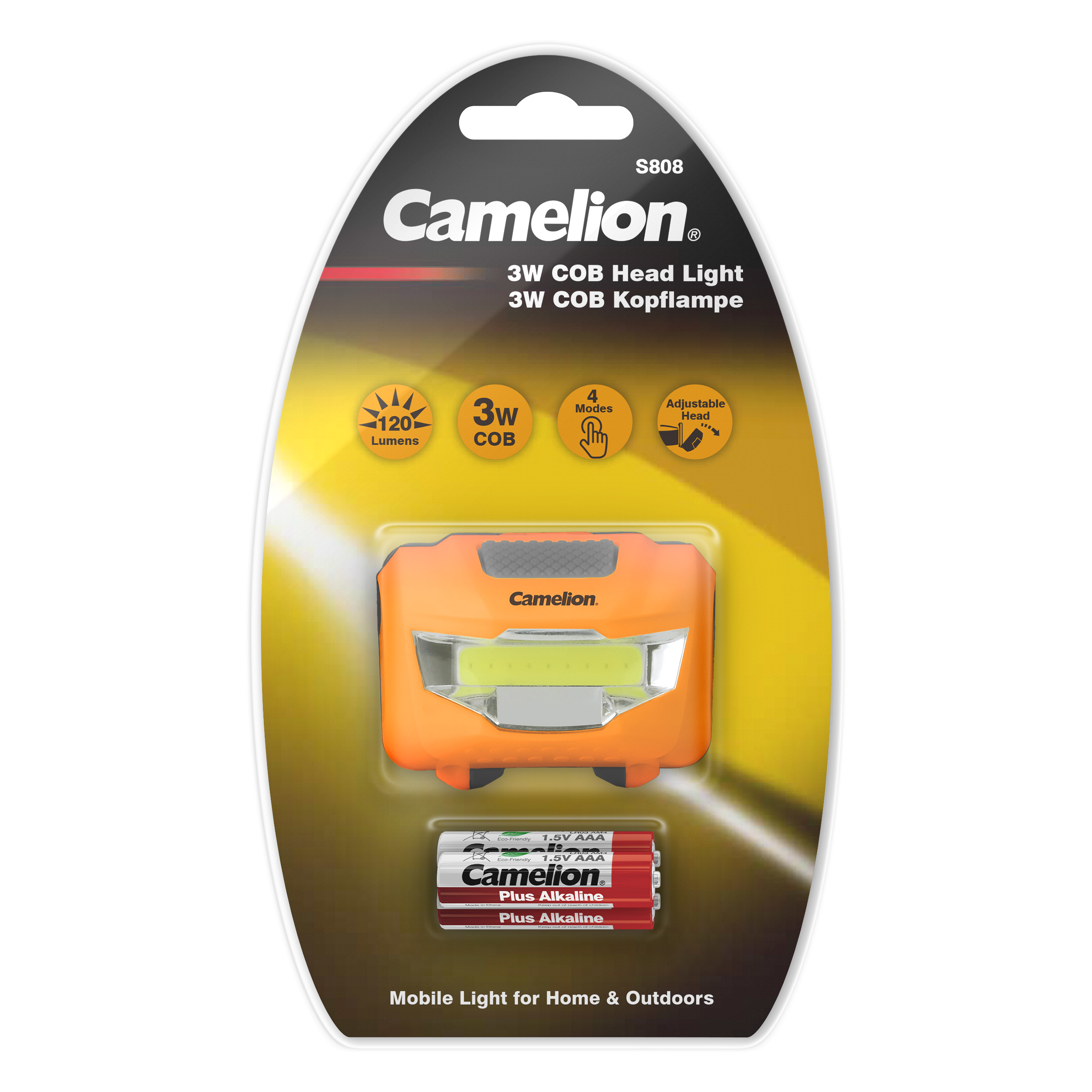 camelion-s808-db-cob-arbeitsleuchte-3w-120-lumen image 2