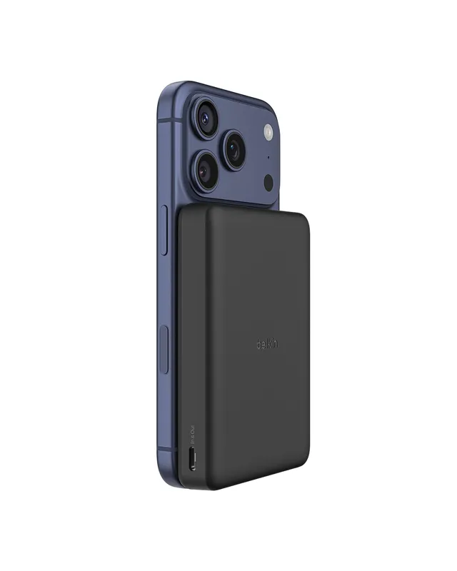 belkin-boostcharge-magnetische-powerbank-10000-mah-qi2-7-5w-schwarz image 1