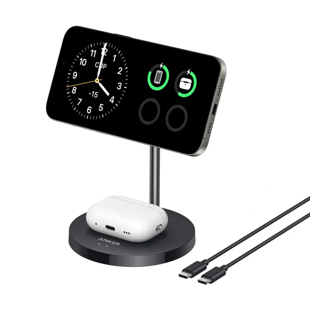 anker-maggo-2-in-1-qi2-ladestation-15w-f-r-iphone-und-airpods image 1