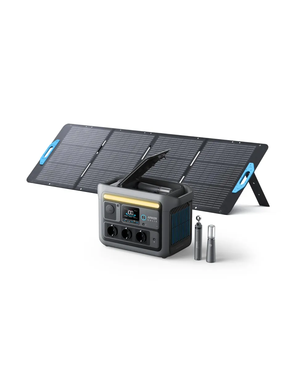 anker-solix-c800-plus-powerstation-768wh-1200w-mit-200w-solarpanel image 1