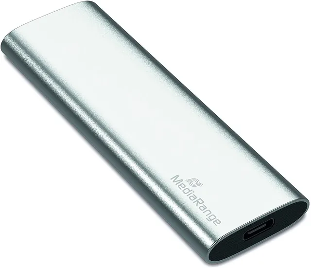 mediarange-externe-ssd-240gb-usb-c-3-2-gen-2-aluminium-silber image 1