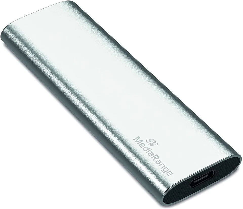 mediarange-externe-ssd-240gb-usb-c-3-2-gen-2-aluminium-silber image 1