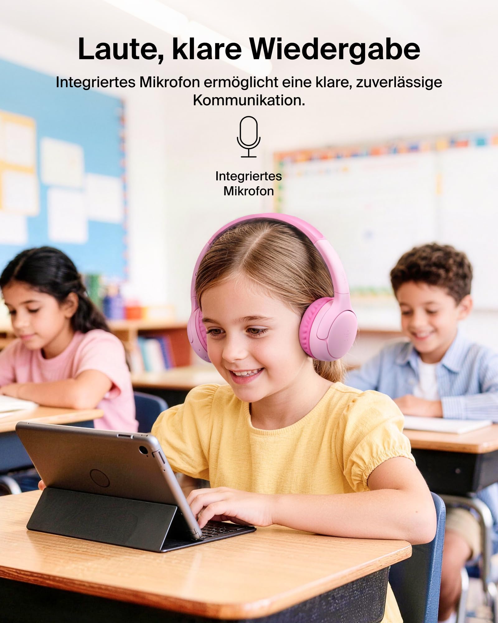 belkin-soundform-mini-2-on-ear-bluetooth-kinder-kopfh-rer-rosa image 7