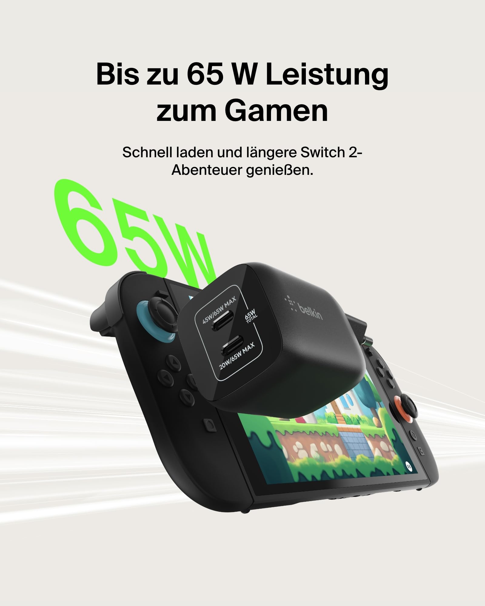 belkin-gaming-usb-c-ladeger-t-65w-2-port-gan-schwarz image 2