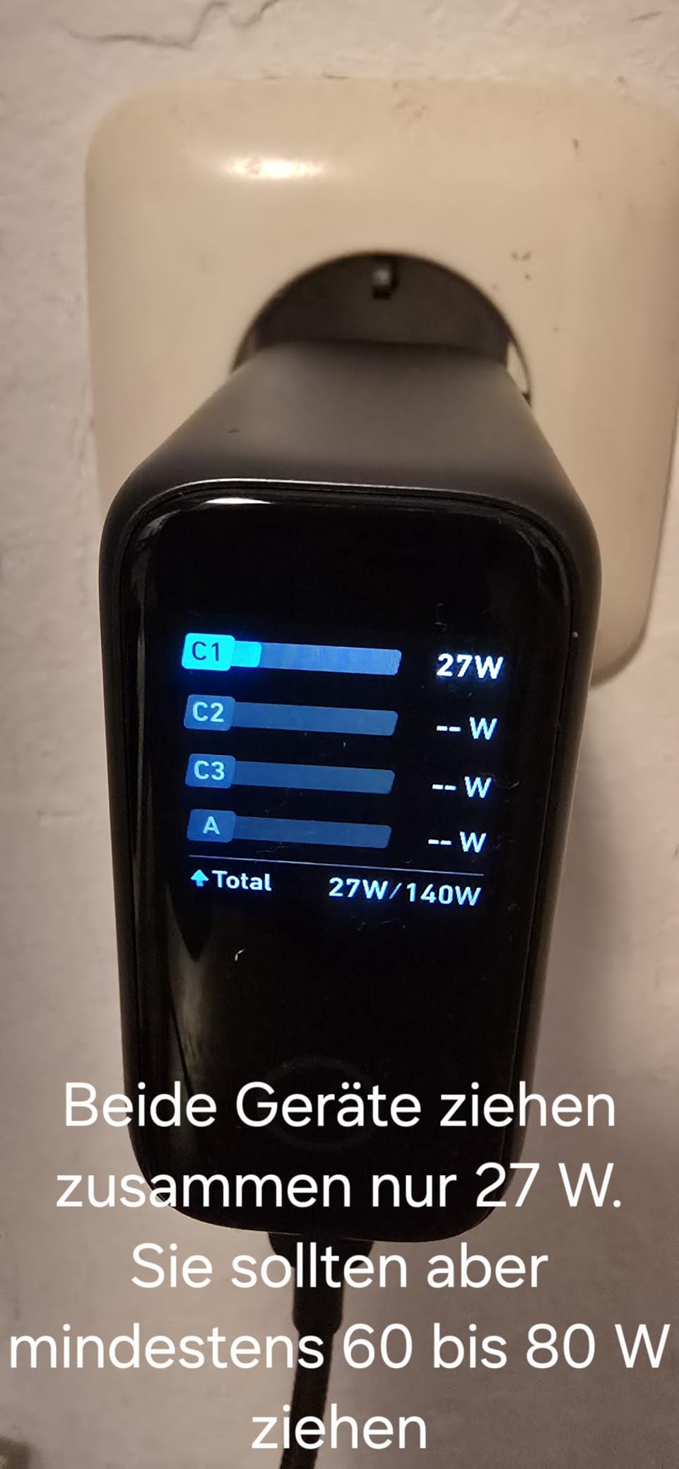 Zwei Geräte, ein Kabel
