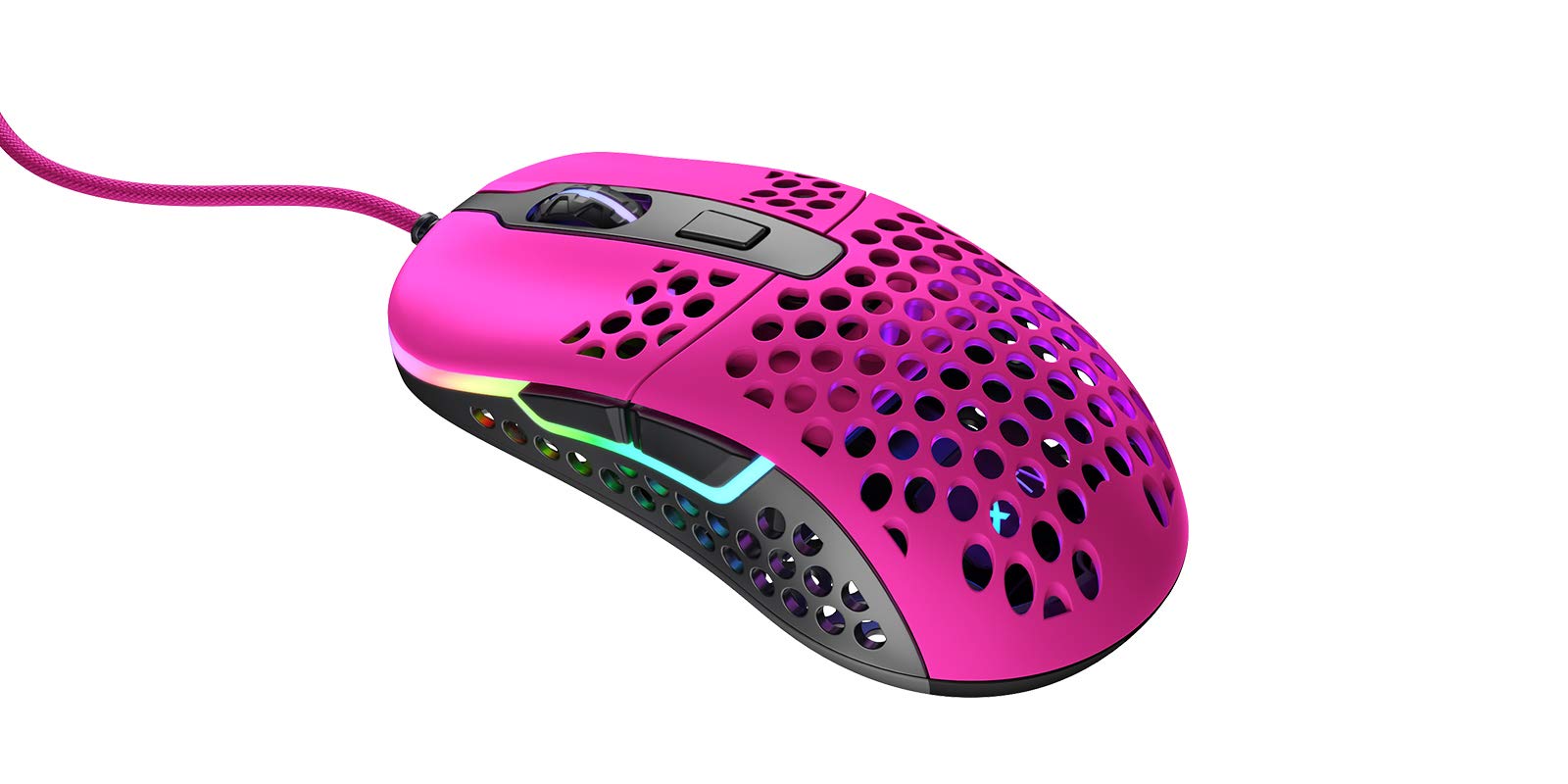 cherry-xtrfy-m42-rgb-kabelgebundene-gaming-maus-pixart-3389-pink-edition image 2