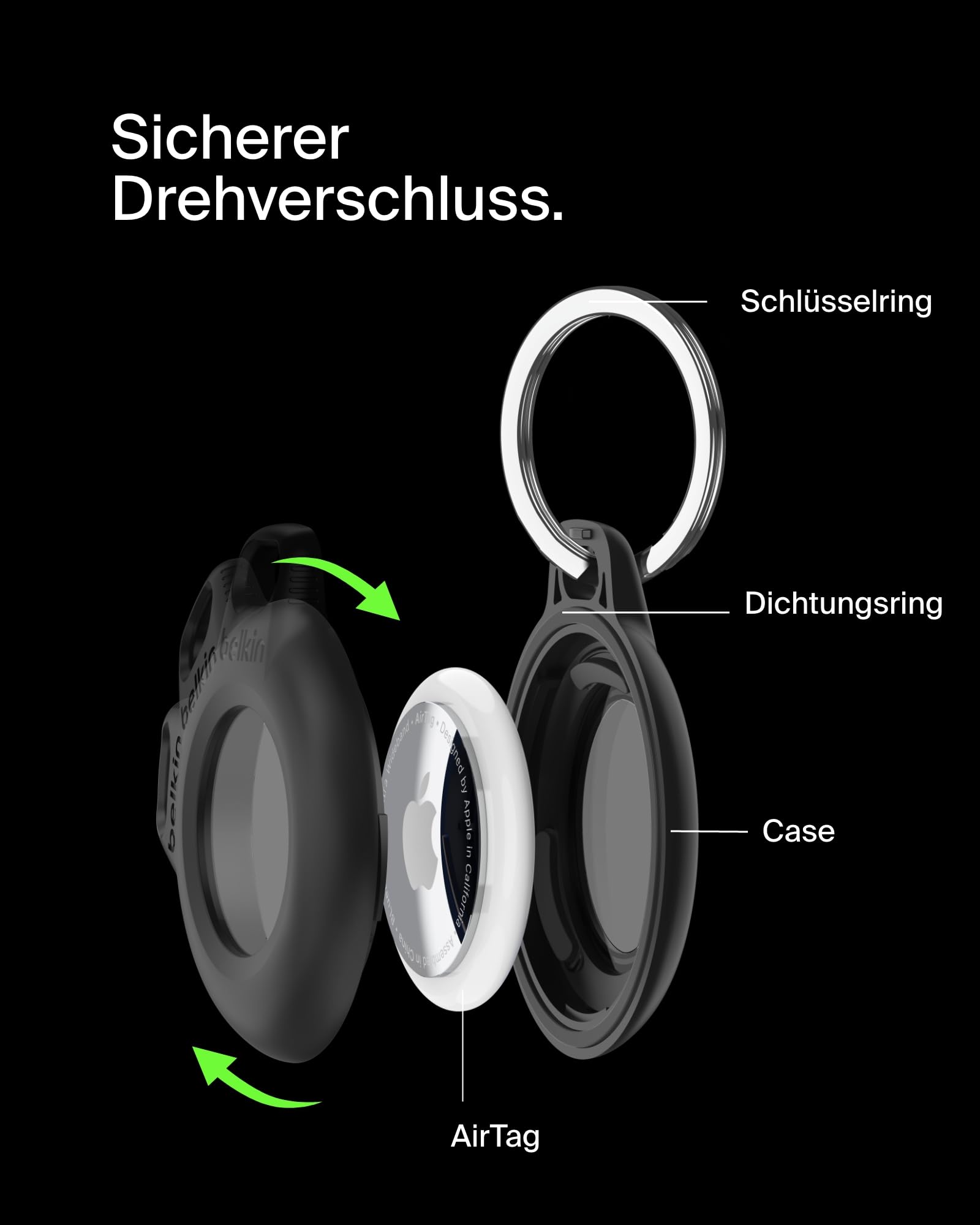 belkin-apple-airtag-secure-holder-mit-schl-sselanh-nger-schwarz image 3