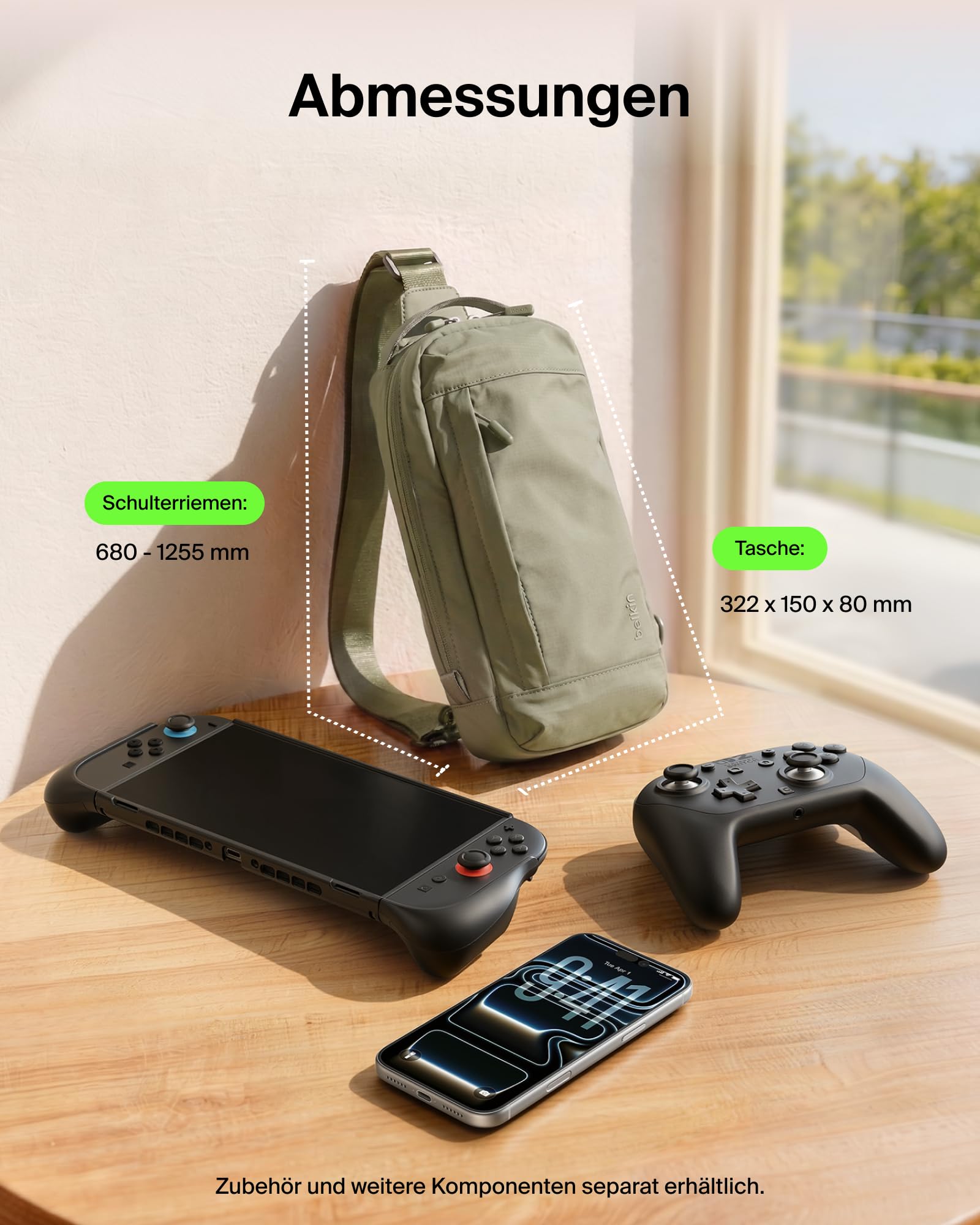 belkin-gaming-travel-bag-umh-ngetasche-f-r-nintendo-switch-2-gr-n image 5