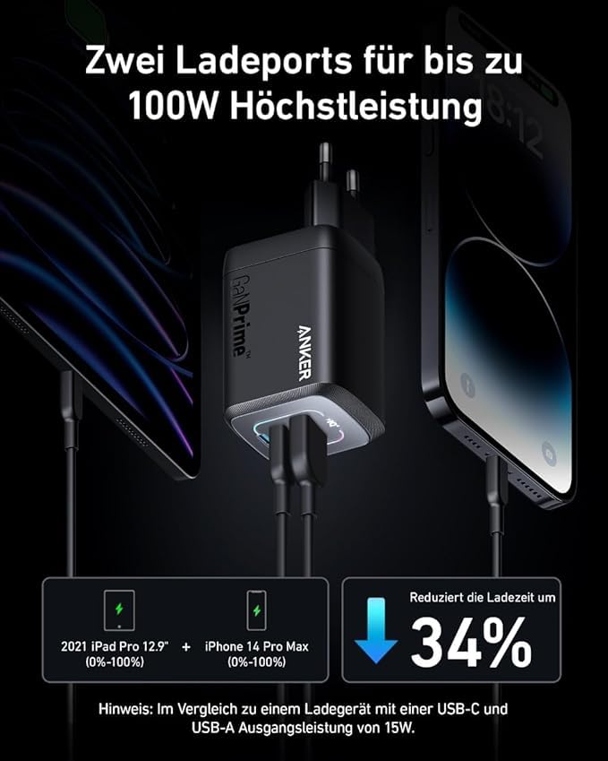 anker-prime-100w-usb-c-ladeger-t-gan-3-port-pps-klappbar image 4
