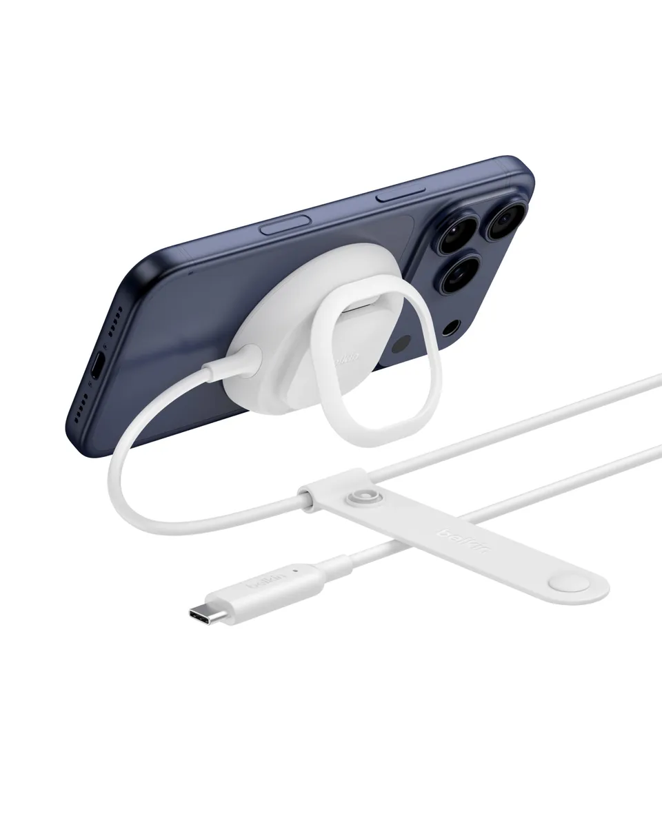 belkin-ultracharge-magnetisches-qi2-25-w-ladeger-t-mit-st-nder-2-m-wei image 1