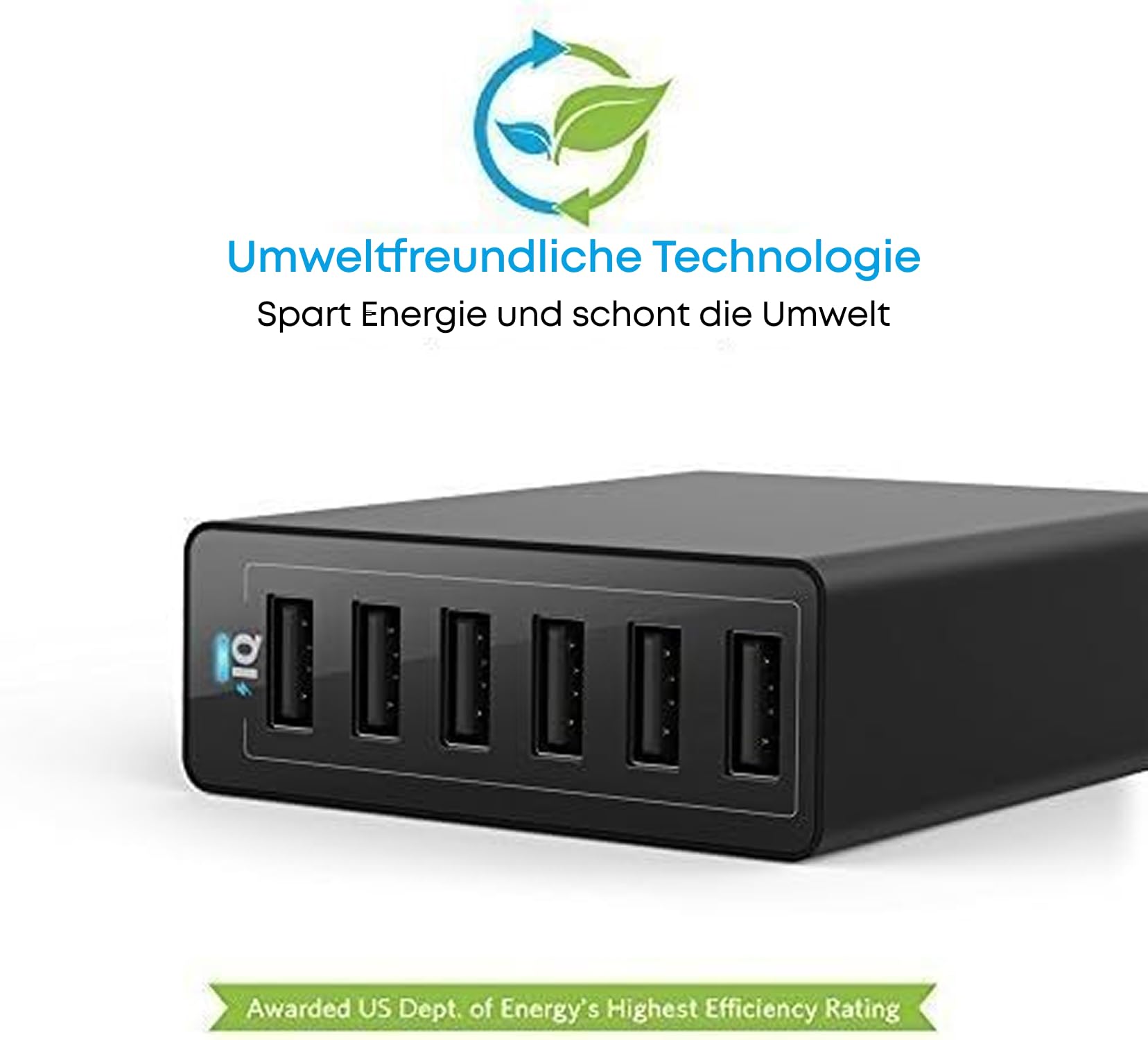anker-60w-6-port-usb-ladeger-t-mit-poweriq-schwarz image 6