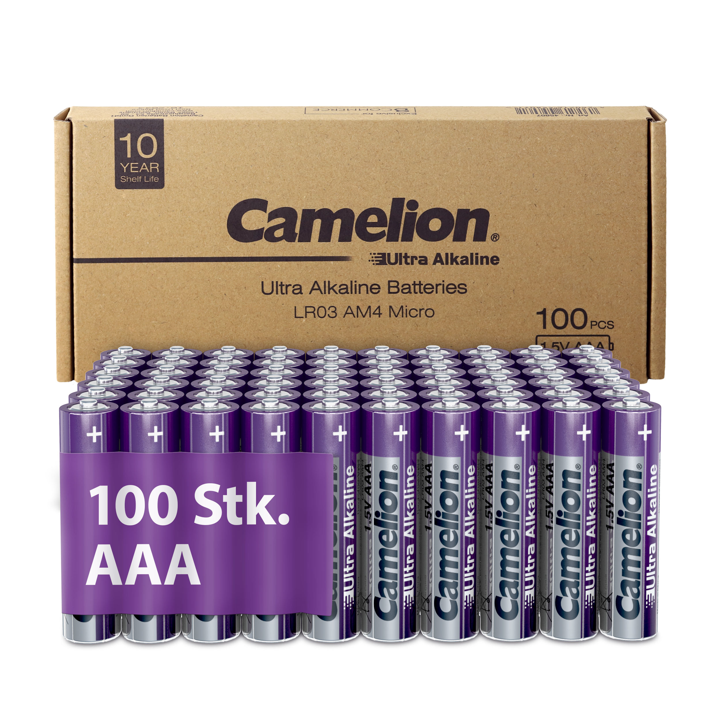 camelion-ultra-alkaline-lr03-aaa-cb100-3 image 1