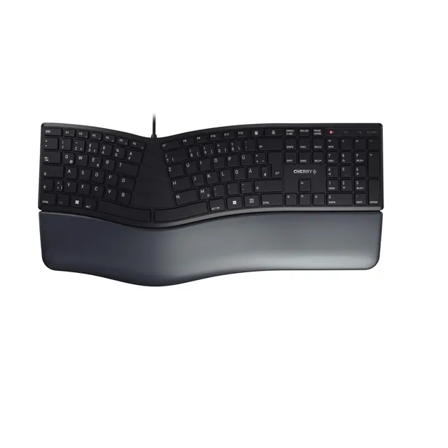 cherry-kc-4500-ergo-ergonomische-tastatur-deutsch-qwertz-schwarz image 1