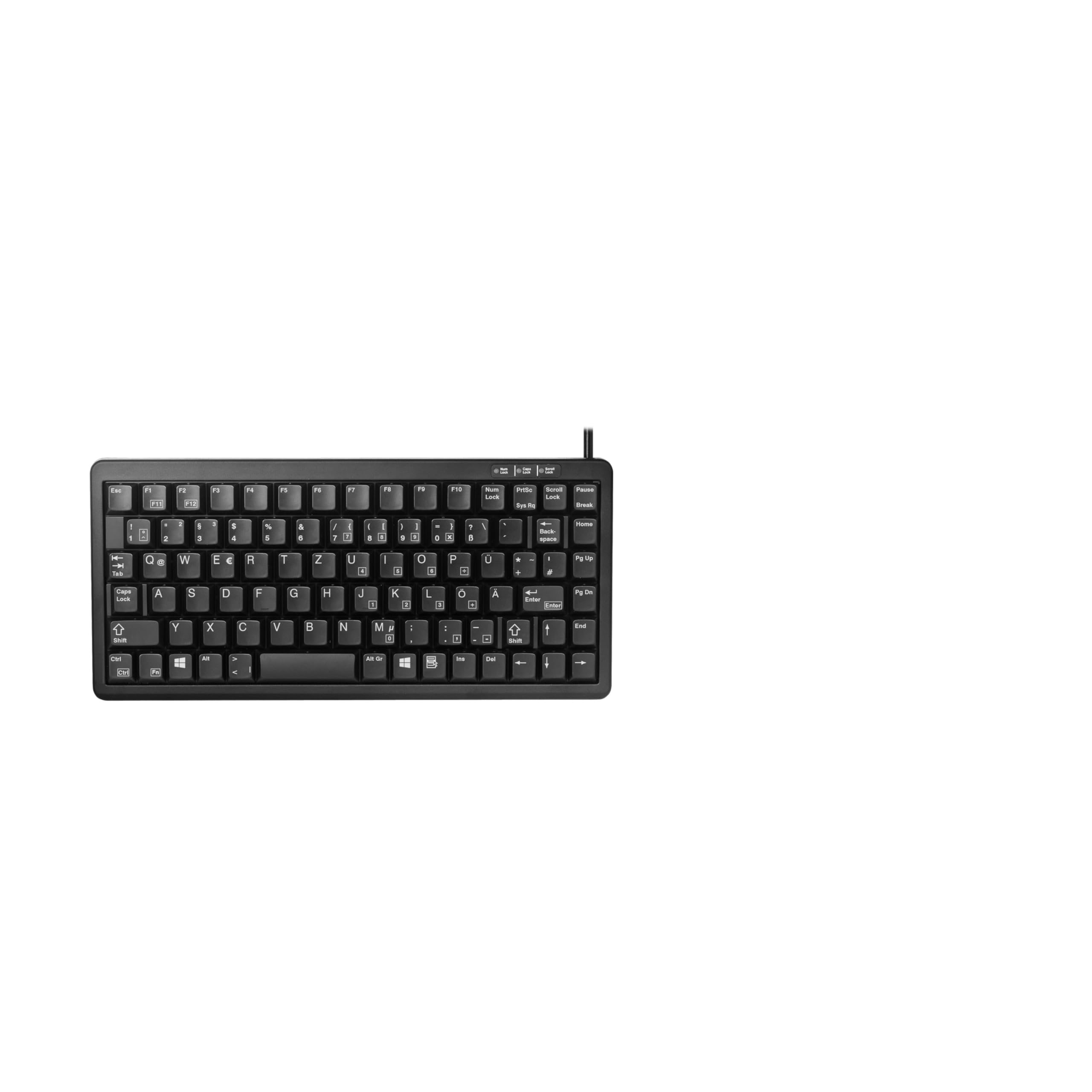 cherry-g84-4100-mechanische-kompakt-tastatur-qwertz-schwarz image 1
