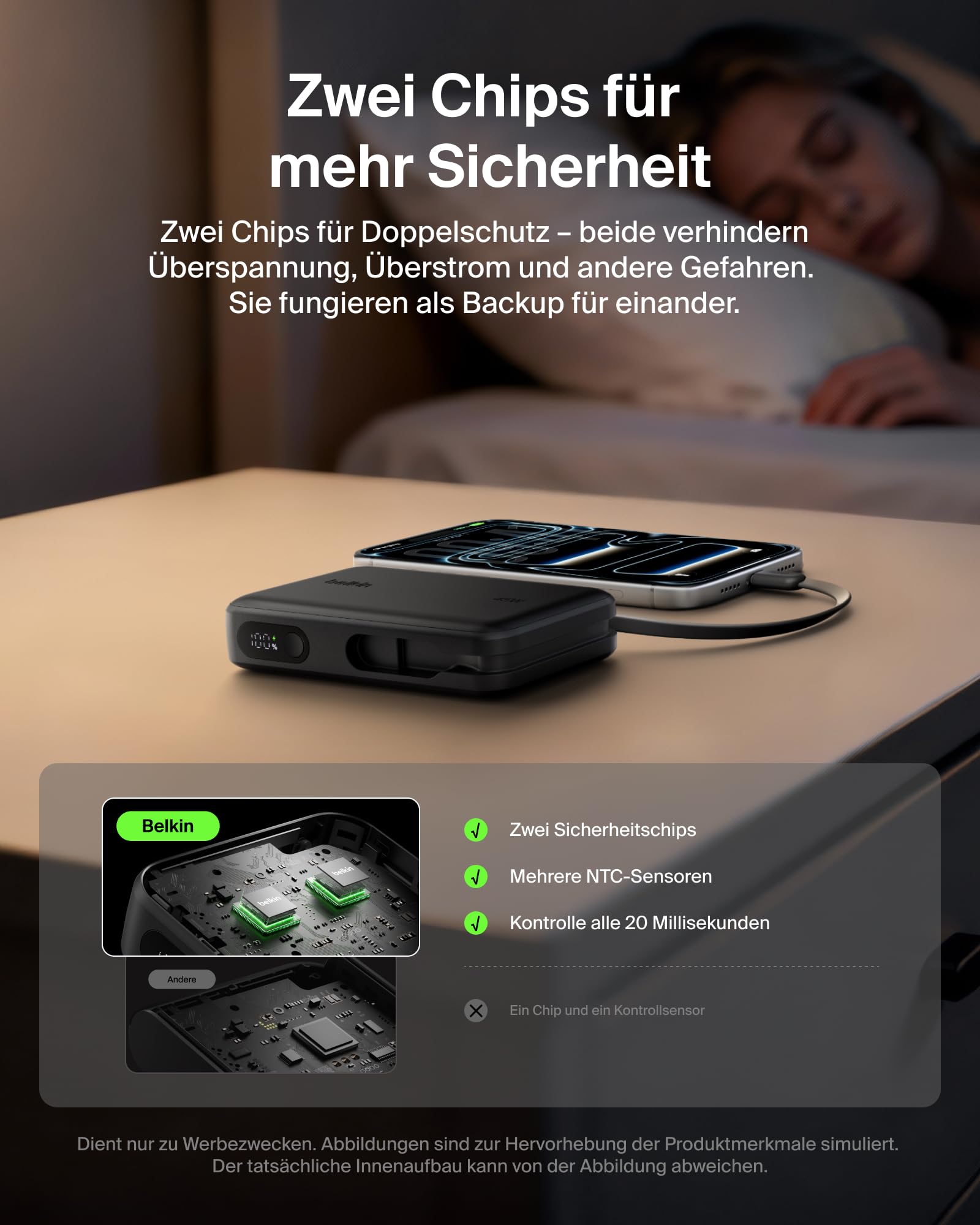 belkin-ultracharge-10000mah-powerbank-45w-mit-integriertem-usb-c-kabel-und-displ image 4