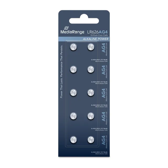mediarange-alkaline-knopfzellen-ag4-lr626-1-5v-10er-pack image 1