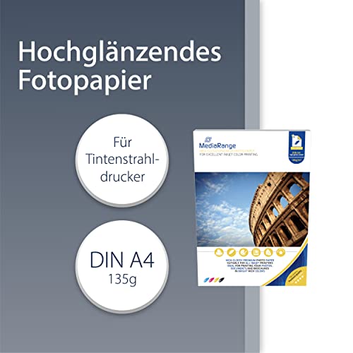mediarange-fotopapier-hochglanz-135-g-m-a4-100-blatt-inkjet image 7