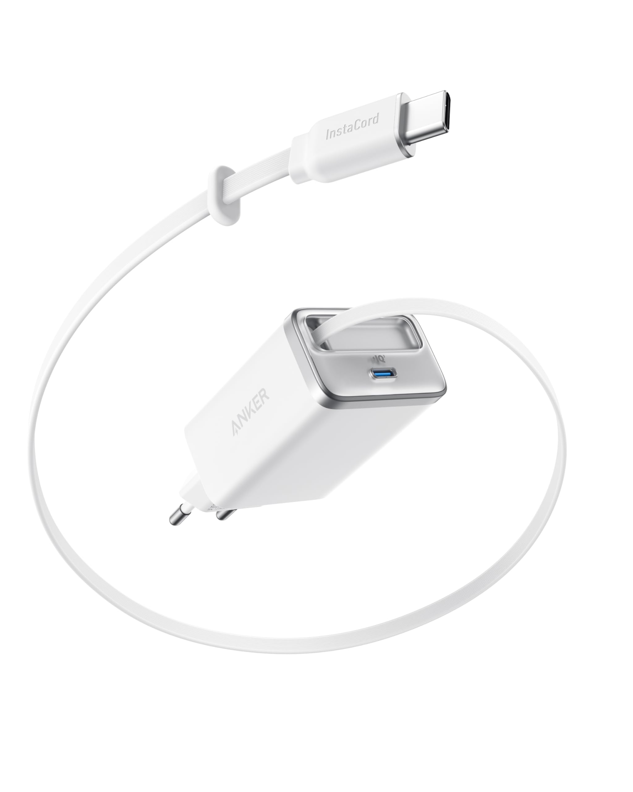 anker-nano-usb-c-ladeger-t-35w-mit-ausziehbarem-instacord-kabel-70cm-2-ports image 1