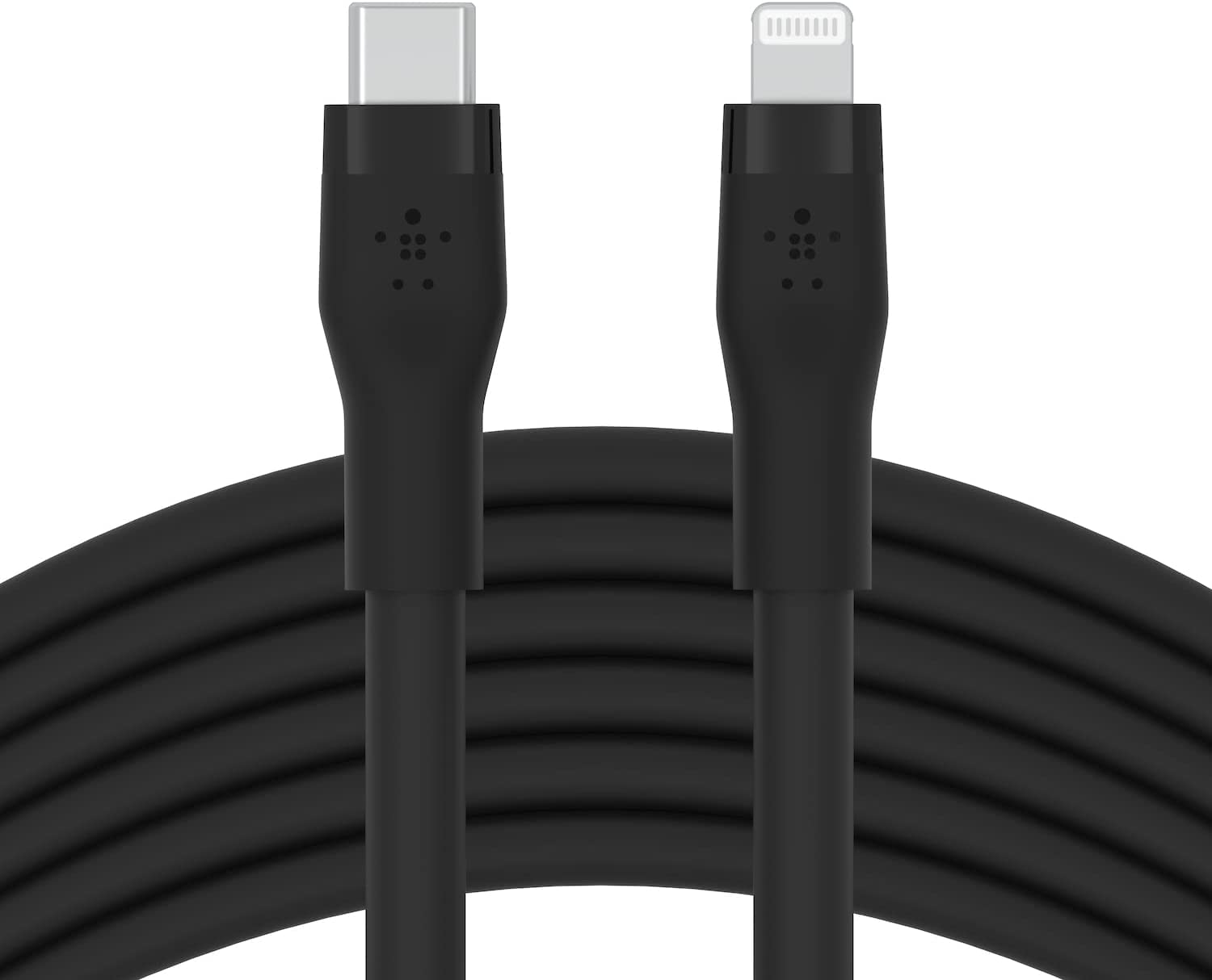 belkin-boostcharge-flex-silikon-usb-c-auf-lightning-kabel-3-m-20w-mfi-schwarz image 1