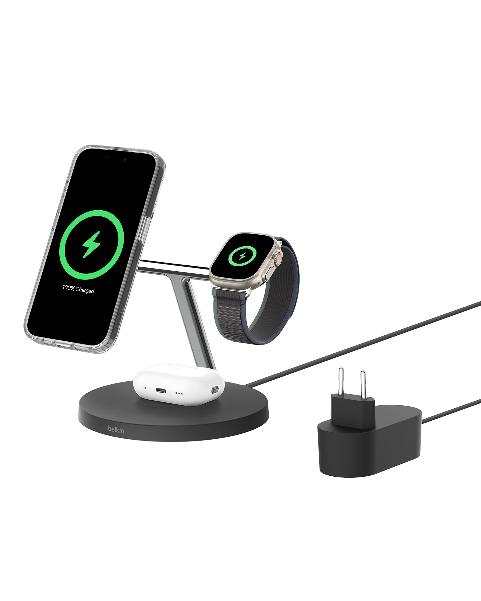belkin-boostcharge-pro-3-in-1-qi2-ladeger-t-mit-netzteil-schwarz image 1