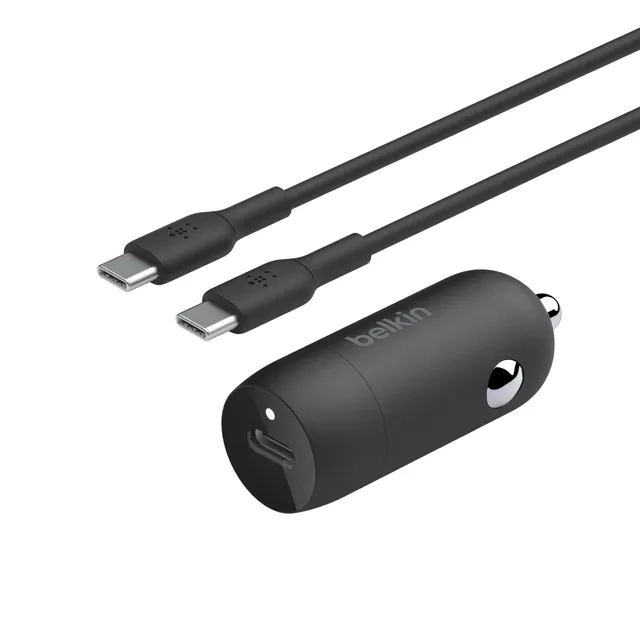 belkin-boostcharge-30w-kfz-schnellladeger-t-usb-c-pd-mit-usb-c-kabel image 1