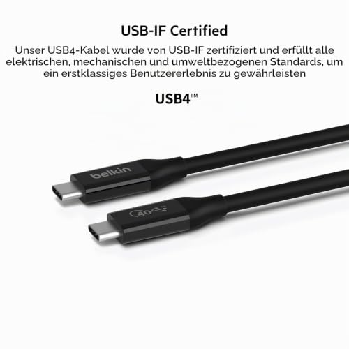 belkin-usb4-usb-c-kabel-0-8m-40-gbit-s-100w-pd-usb-if-zertifiziert image 8
