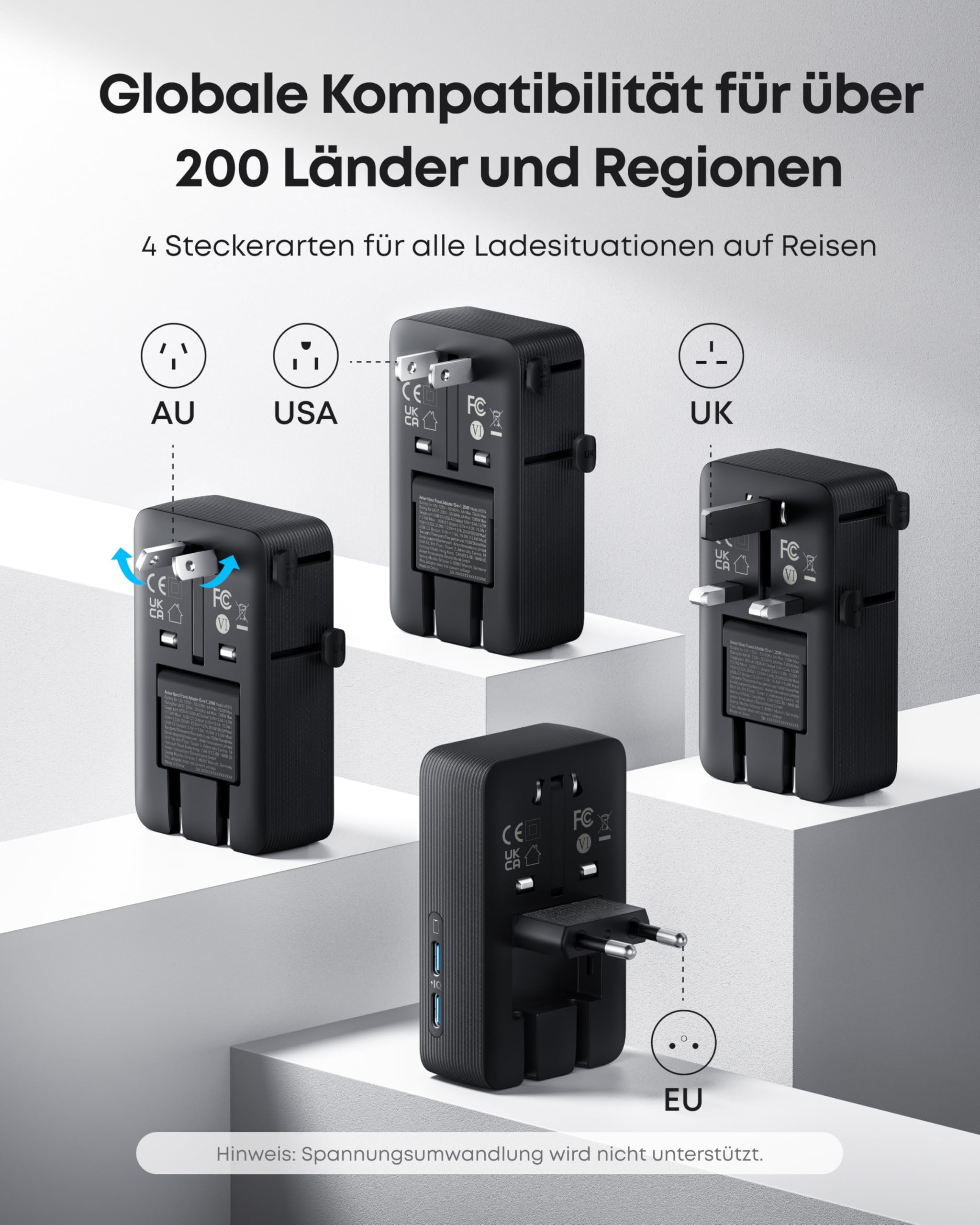 anker-nano-reiseadapter-5-in-1-20w-universal-welt-reiseadapter image 2