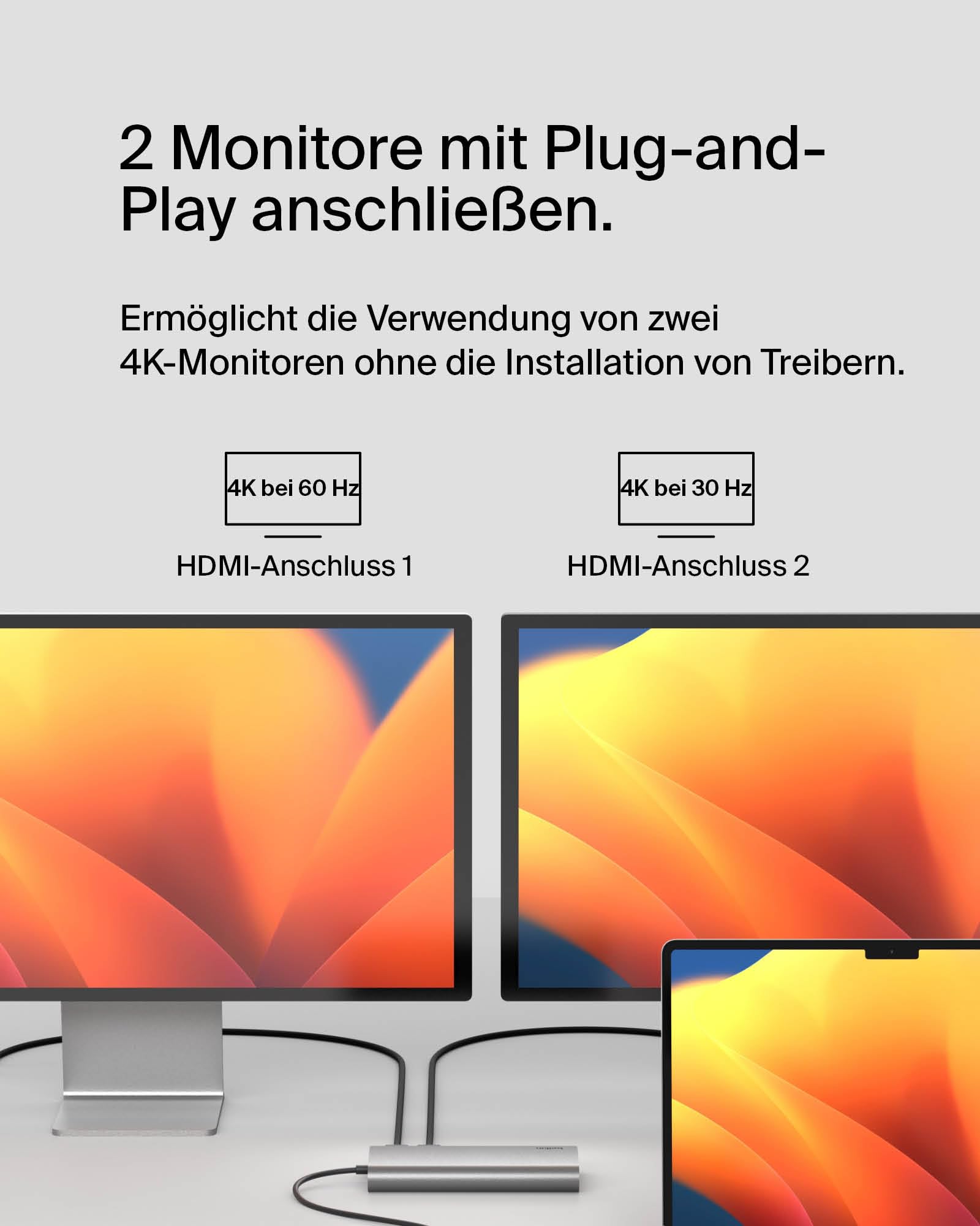 belkin-connect-universal-usb-c-8-in-1-core-hub-inc015btsgy-f-r-2-monitore-silber image 6