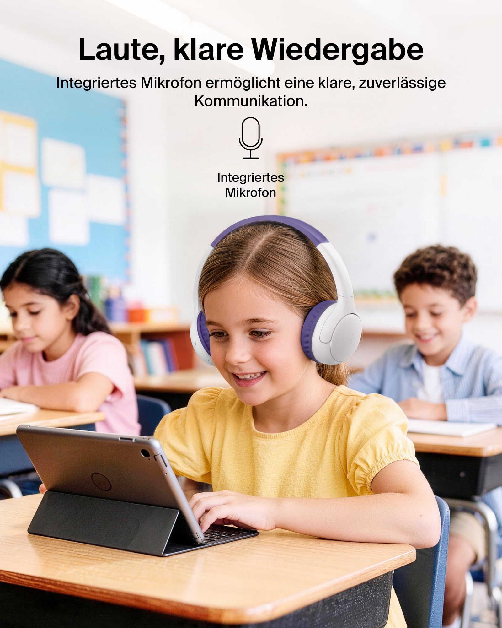 belkin-soundform-mini-2-kinder-kopfh-rer-bluetooth-on-ear-55h-85db-lila image 7