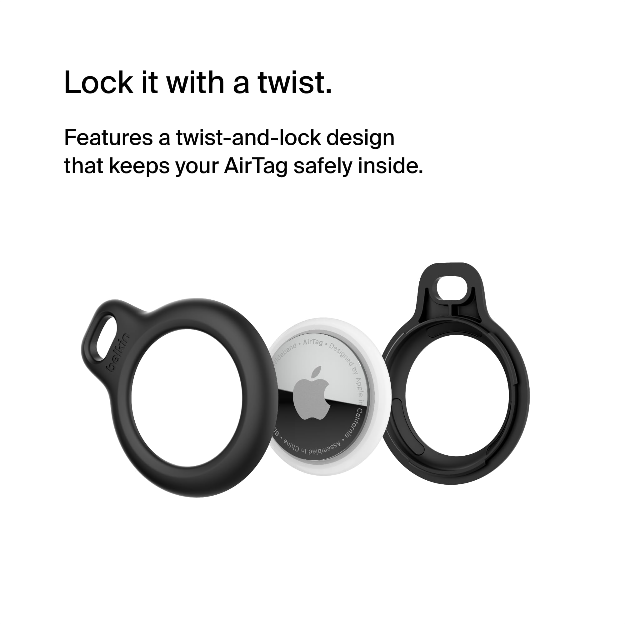 belkin-apple-airtag-secure-holder-mit-schl-sselring-schwarz-4er-pack image 3