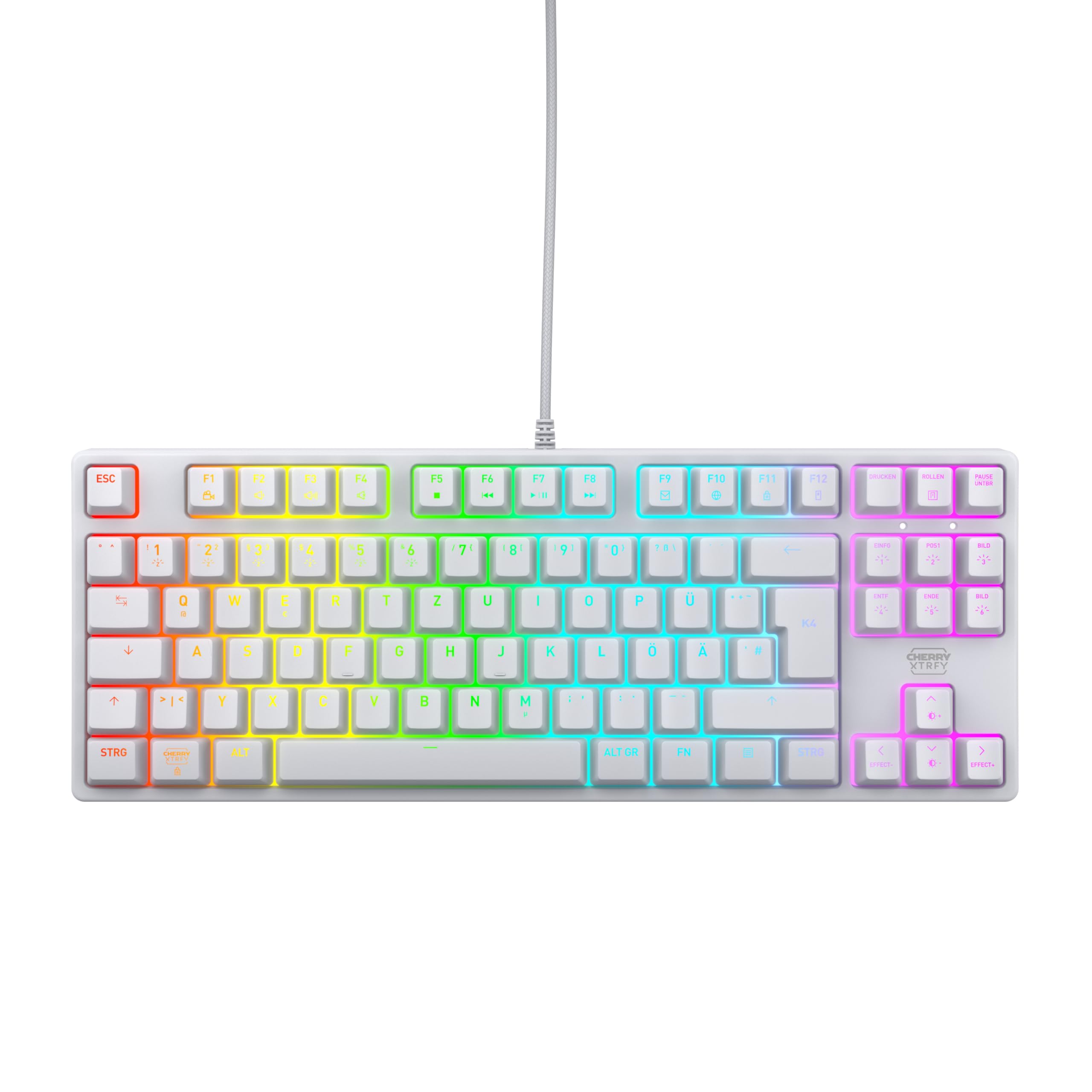 cherry-xtrfy-k4v2-tkl-gaming-tastatur-qwertz-mx2a-red-rgb-wei image 1