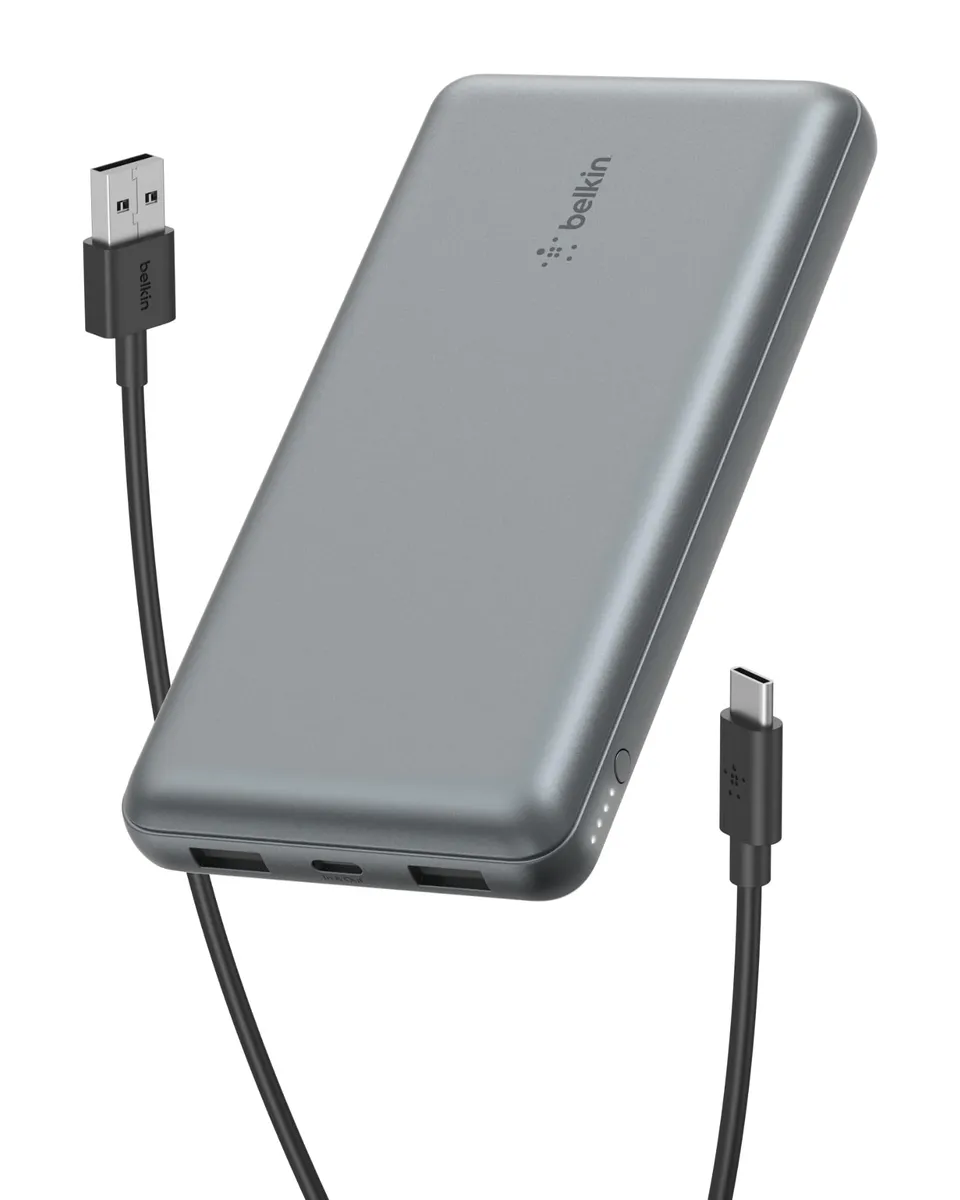 belkin-boostcharge-powerbank-20000mah-15w-mit-usb-c-2x-usb-a-grau image 1